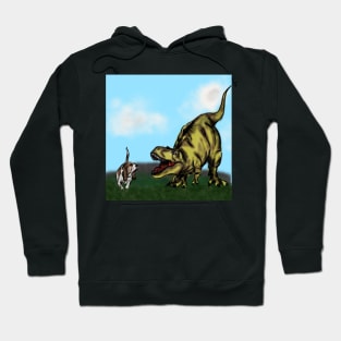 Sherman V The T Rex Hoodie